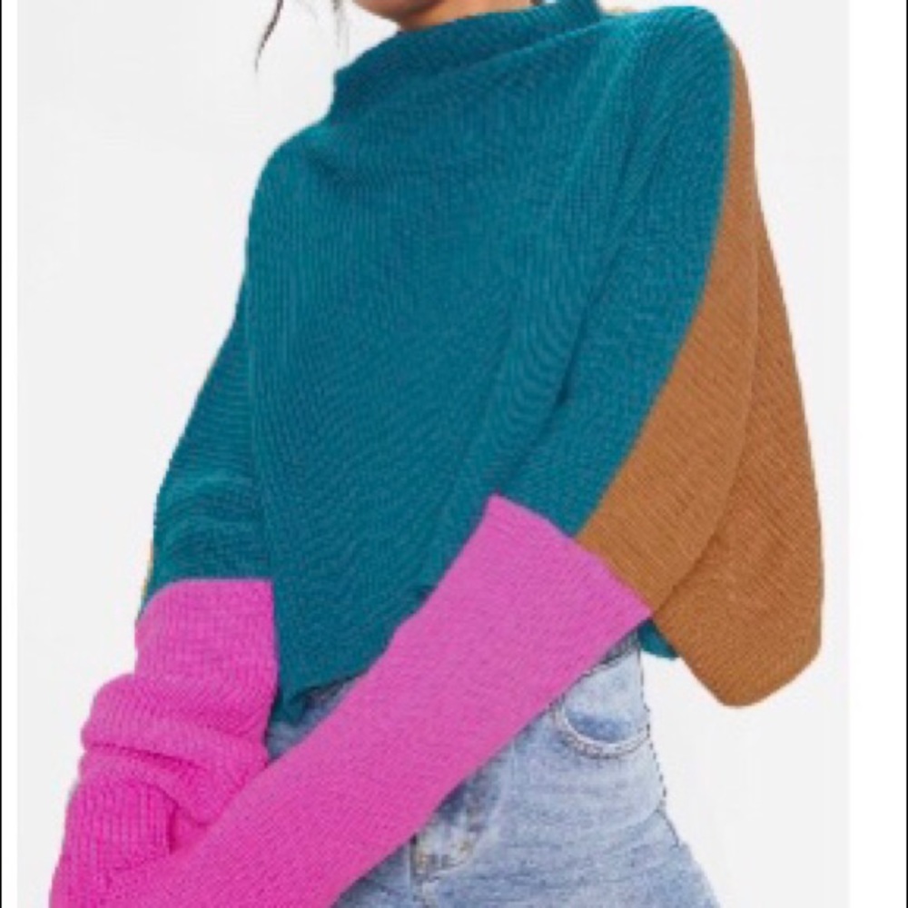 Colorblock sweater - Picture 4 of 4